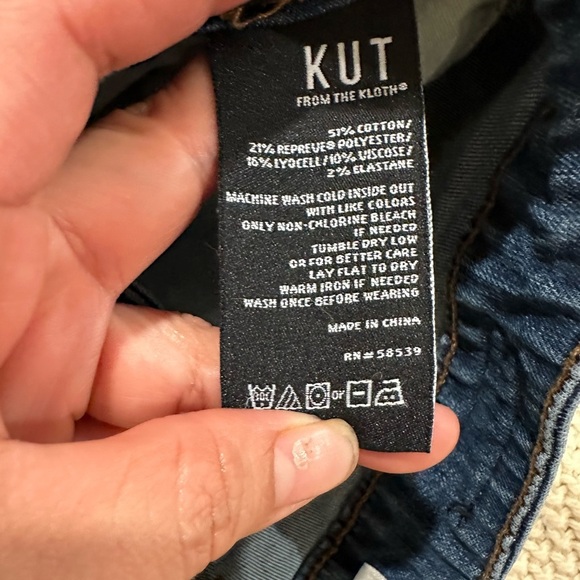 KUT from the Kloth Women's Blue Jeans - Picture 8 of 12